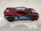 2023 Hot Wheels 2020 Corvette Redline Stars & Stripes 1:64 Toy Race Car