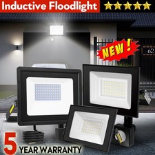 30-200W LED Floodlight Spot Light Motion Sensor Security Lights Outdoor Garden