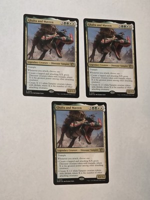 3x Ghalta And Mavren - March Of The Machines - Near Mint - MTG