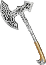 Viking Axe Prop,Plastic Toy Axe Viking Costume Accessories,Halloween Pirate Axe
