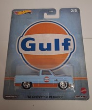 Hot Wheels Premium '83 Chevy Silverado Gulf 2/5, Nice VHTF