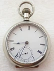 ANTIQUE 18s WALTHAM HOME WATCH CO 7j KEY WIND POCKET WATCH PARTS