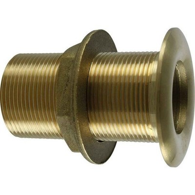 Maestrini Brass Skin Fitting (Domed, 1-1/2'' BSP, 84.5mm Long)