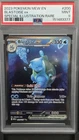PSA 9 Blastoise ex #200 Scarlet & Violet 151 2023 Pokemon MINT