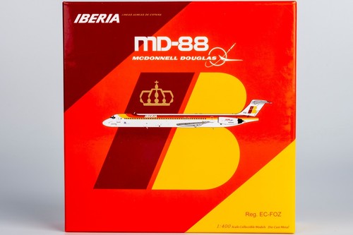 NG Model 1:400 Iberia MCDONNELL Douglas MD-88 Diecast Aircraft Model EC-FOZ - Picture 10 of 11
