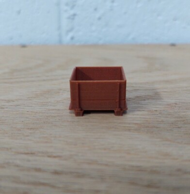 HOn30 Scale 6ft ORE MINE CART kit *PAIR*. No trucks/couplers. 3D Print. NEW!