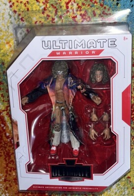 Mattel 2019 WWE Ultimate Edition Warrior Figure Halloween Havoc WCW HOF In Case