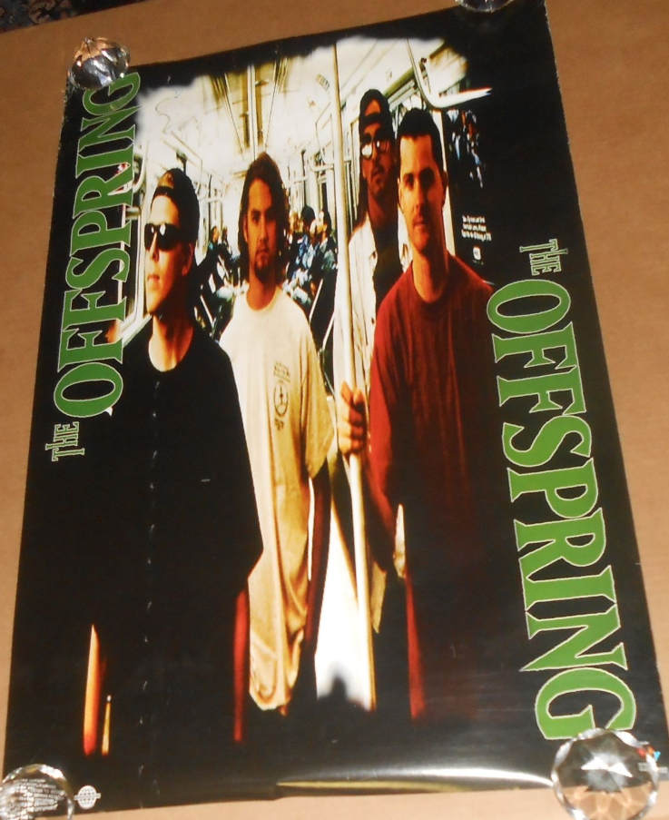 1994 The Offspring Vintage Original Funky Poster 22x34 BRAND NEW