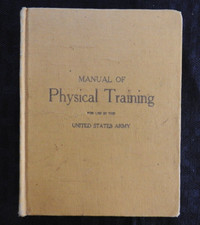 1918 WW1 "Manual of PT Training" Lieutenant Oran Cliett National Guard of Texas