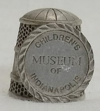 SOUVENIR PEWTER THIMBLE Children’s Museum Of Indianapolis