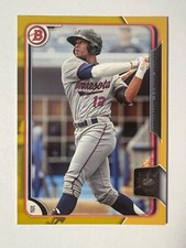 2015 Bowman Draft Gold #48 Adam Brett Walker #'d 7/50