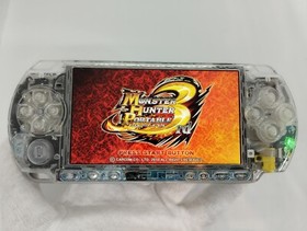 Sony PSP-3000 Playstation Portable Handheld Console Clear Shell Custom