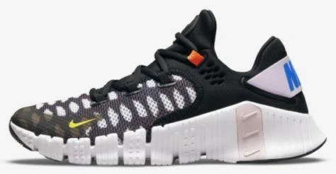 Nike Free Metcon 4 Printed Black White