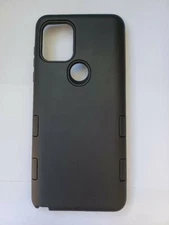 My Bat Pro TUFF Case for Motorola Moto G Stylus 5G - Black with Screen Protector