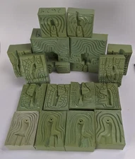 1987 Kenner Super Powers Rocket Man Unproduced Action Figure Mold Set Prototype