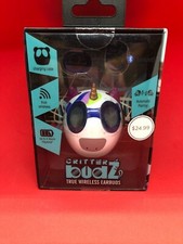 Critter Budz True Wireless Earbuds, Unicorn, FAST FREE SHIPPING 