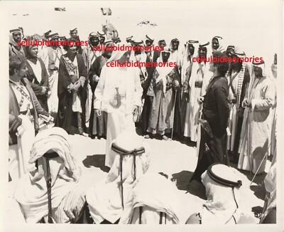 Original Vintage Photo 1962 Lawrence of Arabia Peter O'Toole Omar ...
