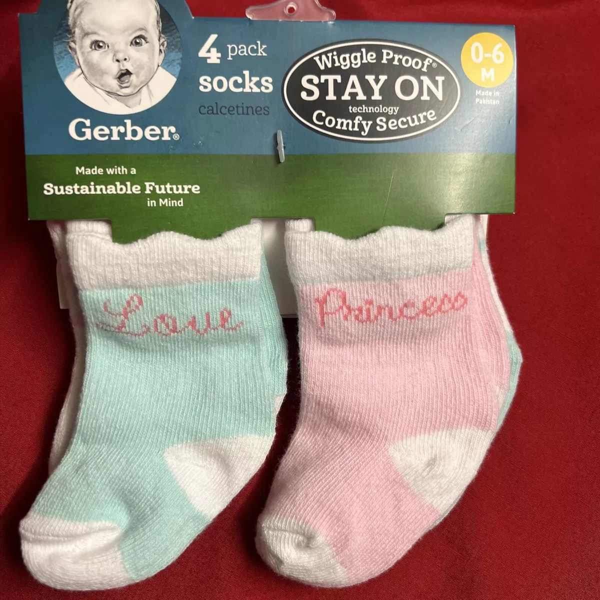 7-pack Baby / Toddler / Kid Solid Knitted Socks