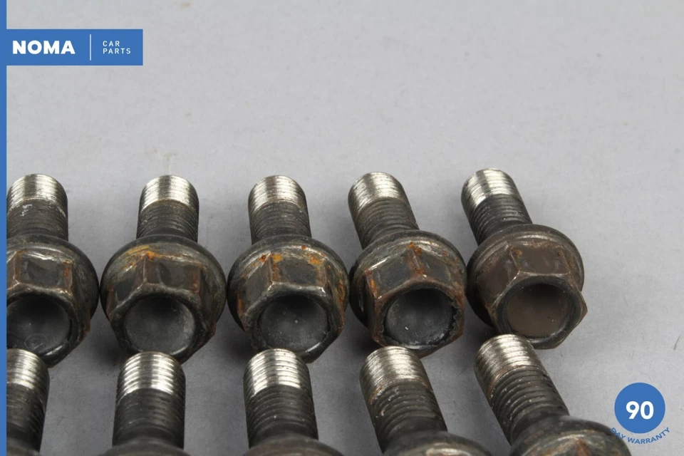03-08 BMW Z4 E85 E86 E87 E46 E39 E60 parafusos de aro de roda conjunto de 20 6781150 fabricante de equipamento original - Imagem 3 de 4