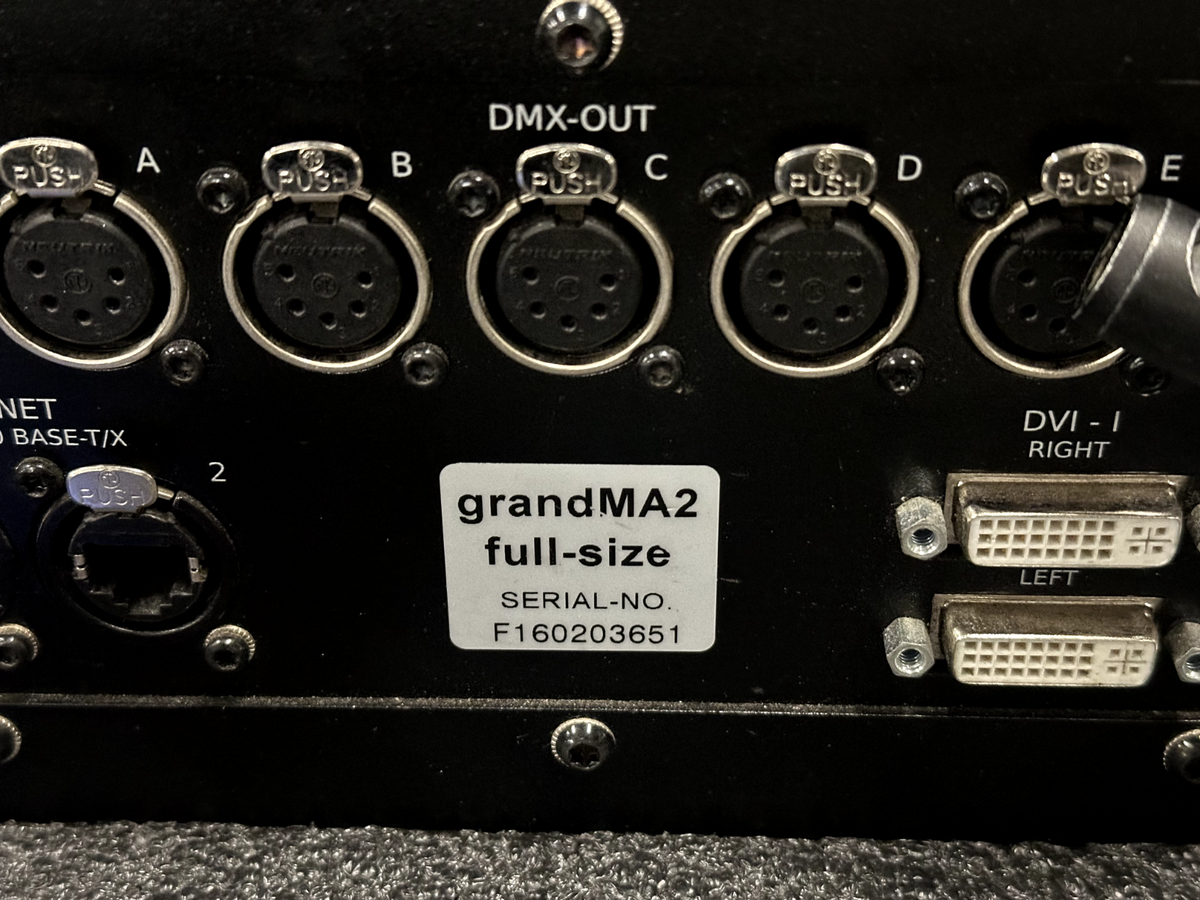 GrandMA2 Full-Size Lighting Console | eBay