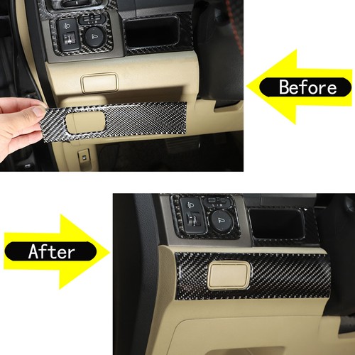 For Honda CRV 2007-2011 Soft Carbon Fiber Instrument Trim Strip Decorate Sticker - Picture 3 of 11