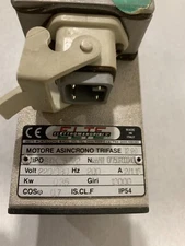 Elettromandrini Motore Asincrono Trifase 07 05 PEO 8/2 A2.5/1.5 V220/380 HZ200