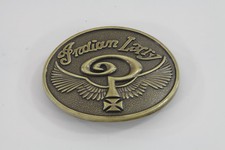 Indian Larry Oval Belt Buckle