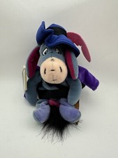 Disney Store Musketeer Eeyore Bean Bag Plush Winnie the Pooh New