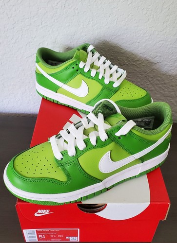 Nike Dunk Low Chlorophyll (GS) Size 5.5 Youth / 7 Women's DH9765-301 NEW IN HAND | eBay