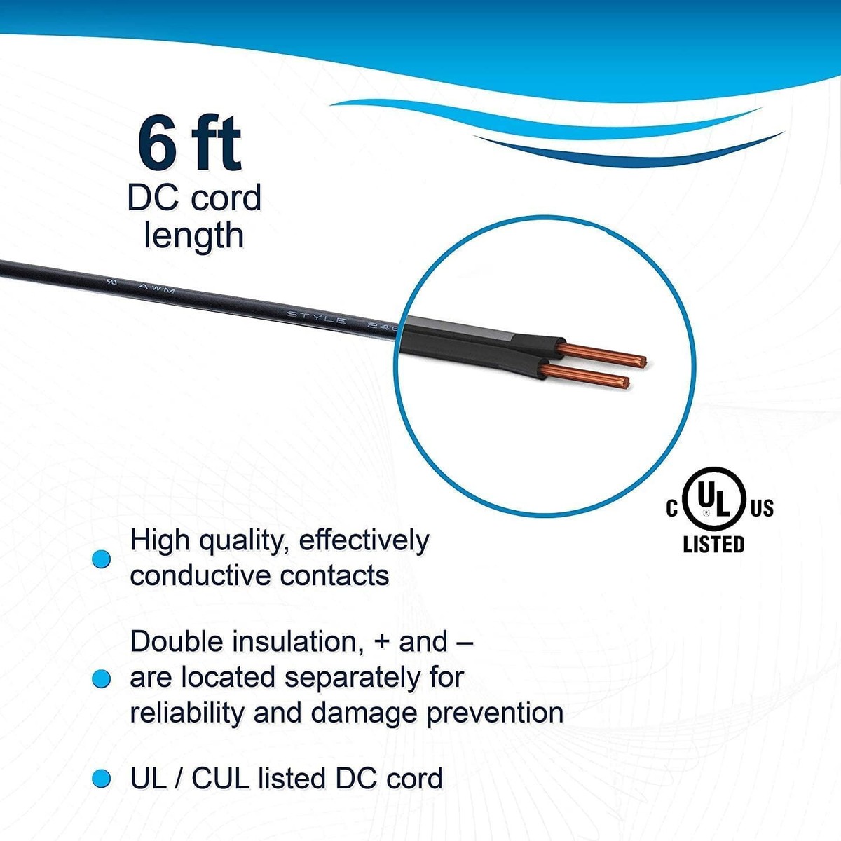 HQRP Adattatore AC Per Casio CTK-1100 CTK1100/CTK-1150 CTK1150