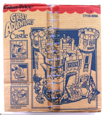 Fisher Price 1997-8 Great Adventures Castle Playset Brand New