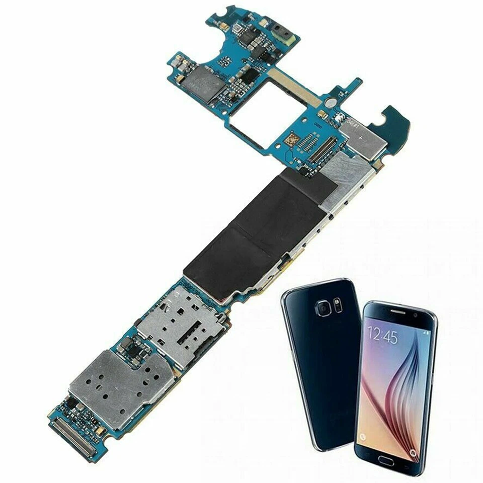 Mainboard Motherboard Logic Board for Samsung Galaxy S6 G920P 32GB Unlocked HUY - Image 4 of 4