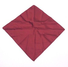  95 Bloomingdales Men'S Solid Red Burgendy Handkerchief Dress Suit Pocket Square