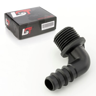 Verbinder L-Stück 90° Winkel 16 x 1/2'' Reduzierstück Bewässerungssystem PE-Rohr