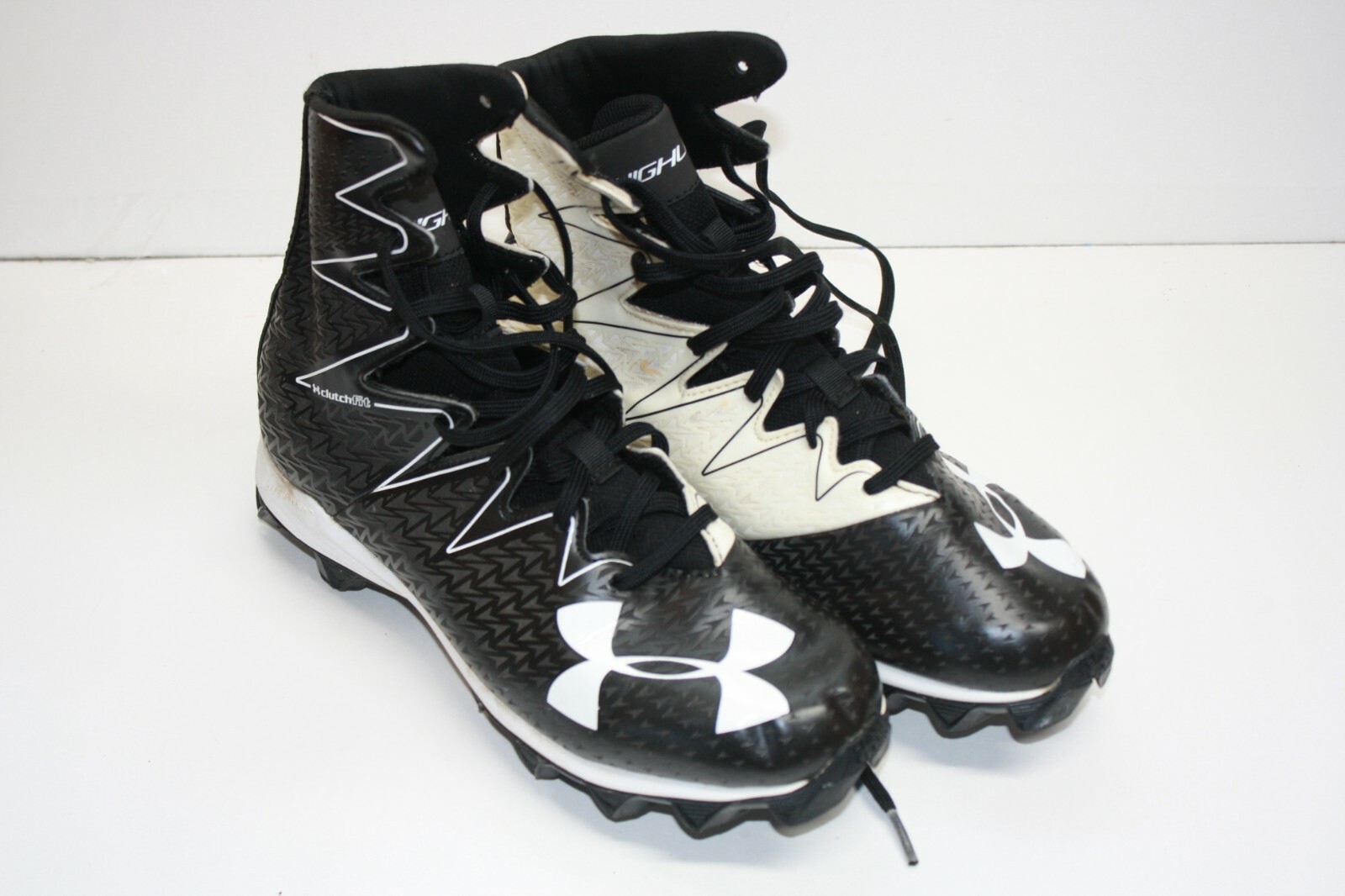 black under armour high tops