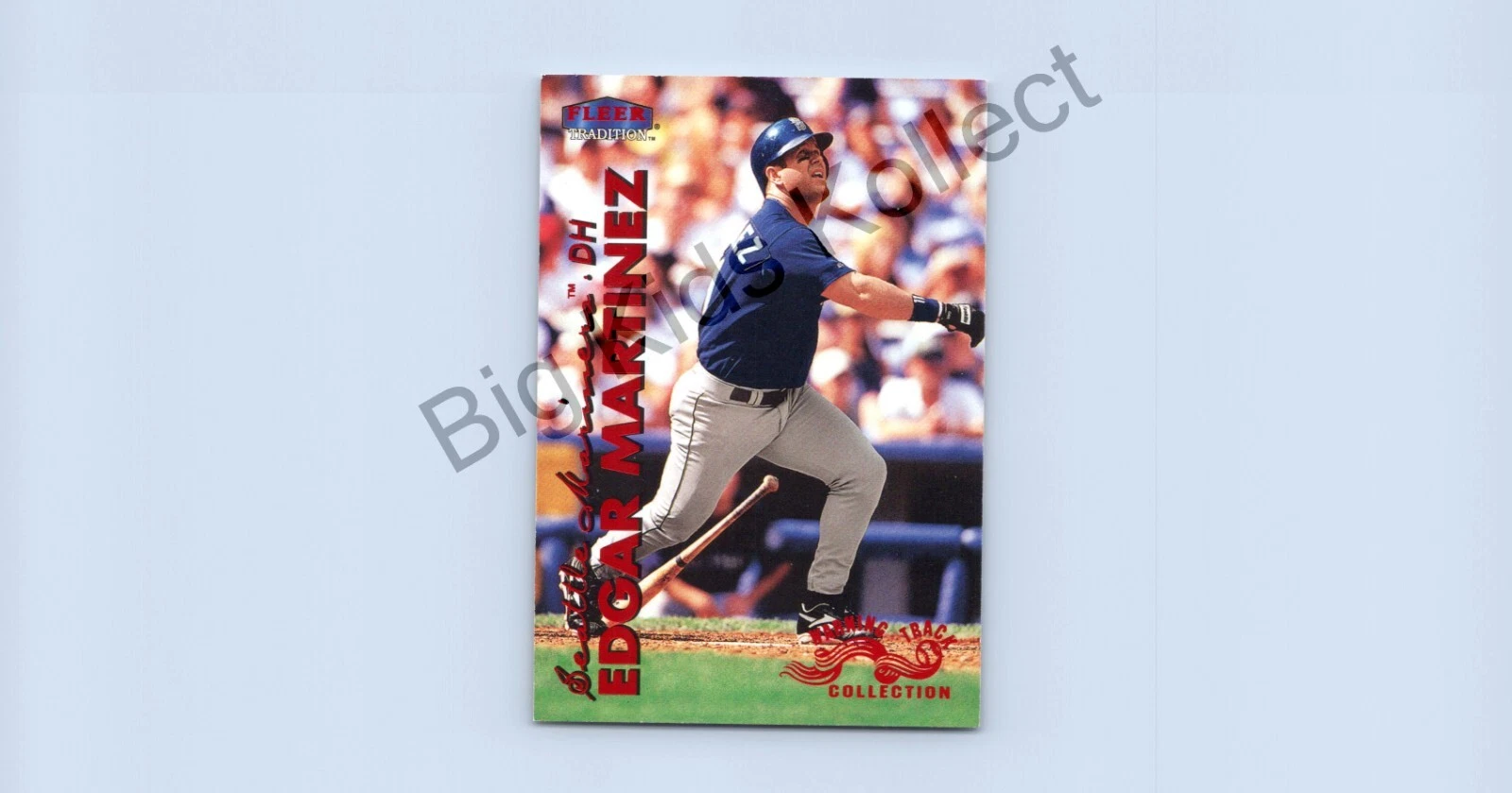 1999 Fleer Tradition Warning Track Collection Edgar Martinez 173W Mariners HOF