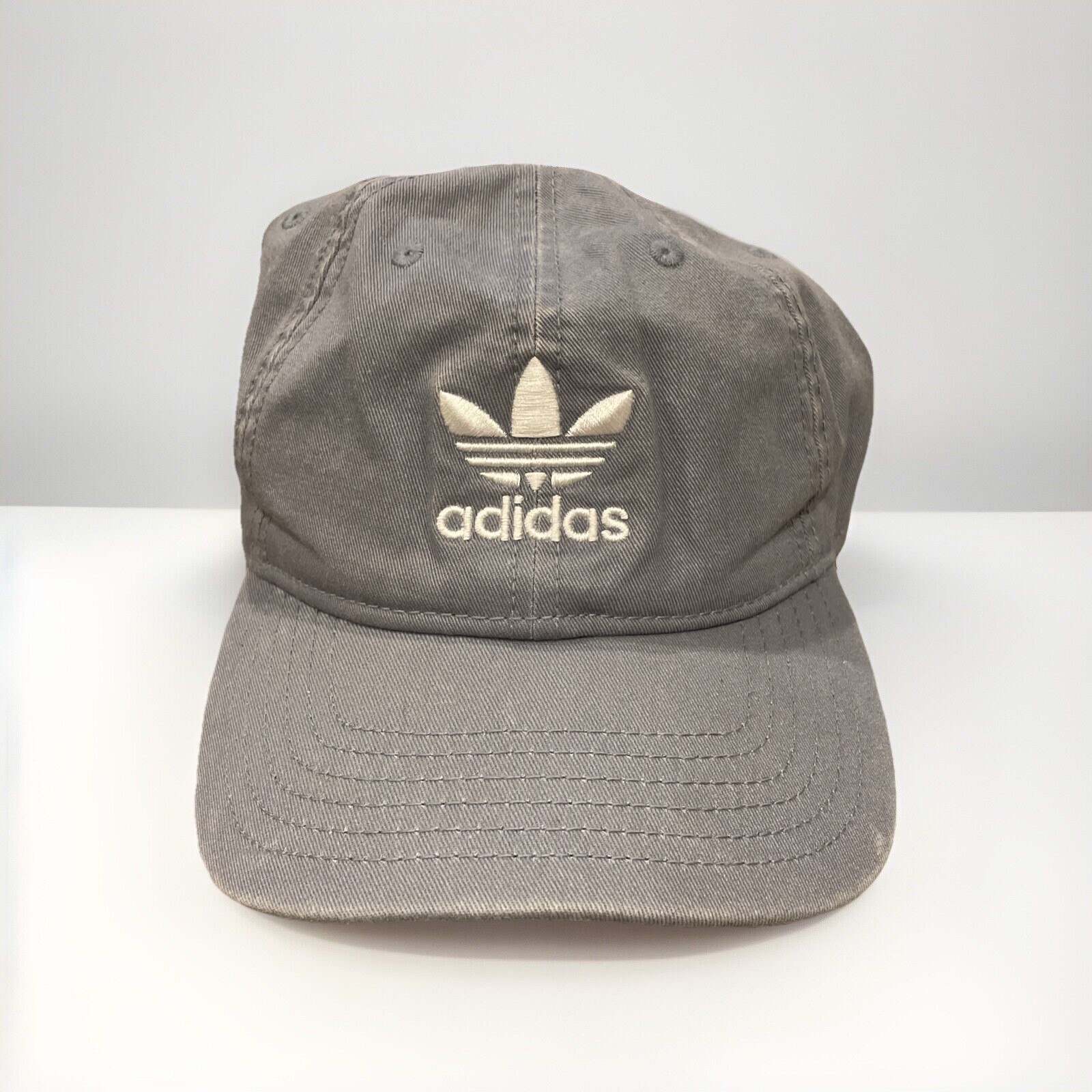 Adidas Hat Lot Relaxed Strapback Micro Suede Blac… - image 7