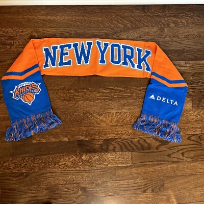 NEW YORK KNICKS  NBA Basketball Winter SCARF Promo Delta 50x7 ''