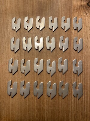 Bruynzeel Fachbodenträger Bodenträger Regal Fachregal Metall Lager 24 Stk