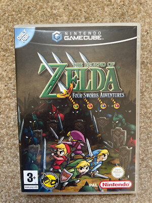 The Legend of Zelda: Four Swords Adventures (Nintendo GameCube, PAL, 2005) UK