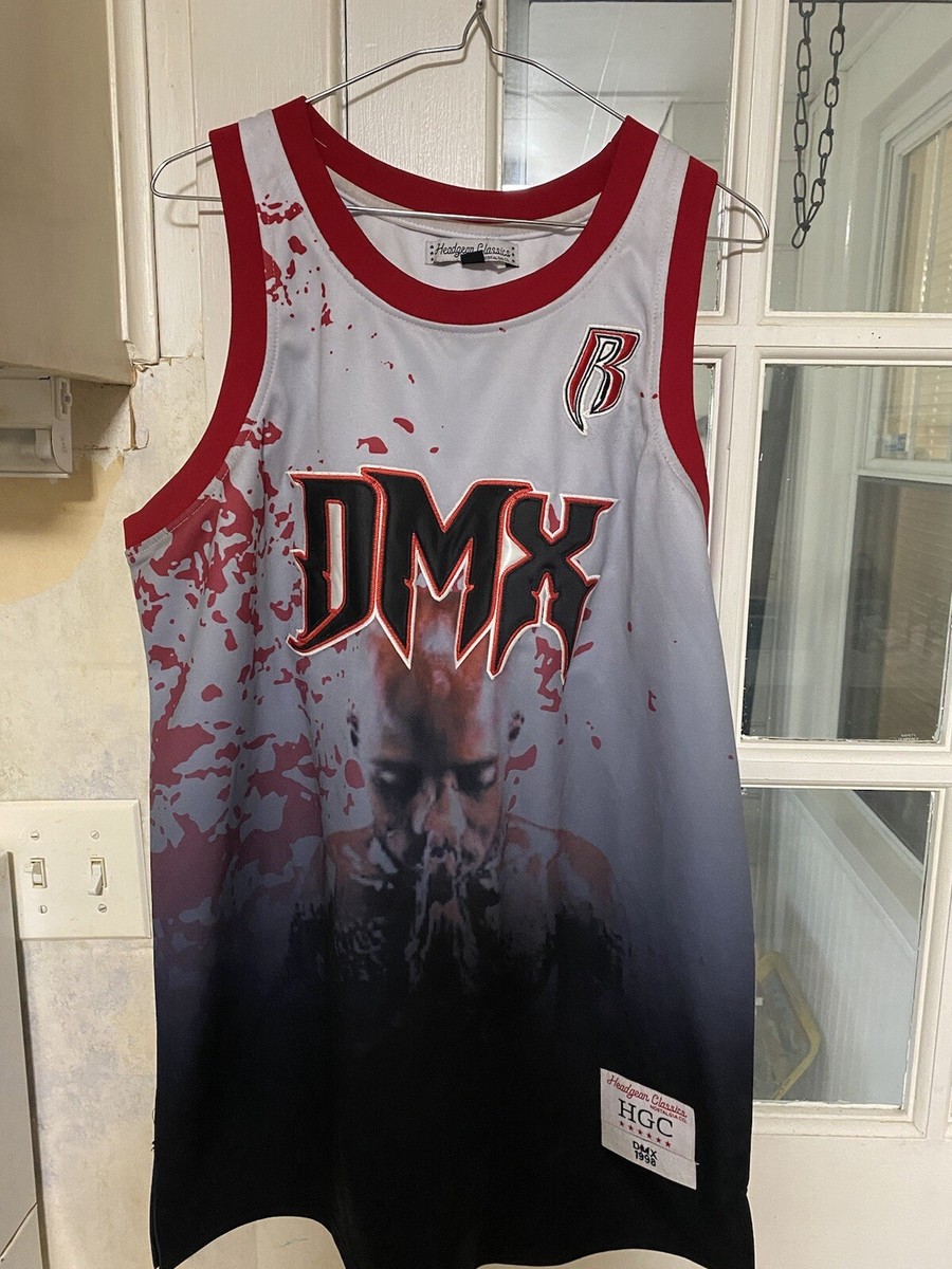 Vintage Headgear Classics HGC Basketball XL Jersey DMX HIP