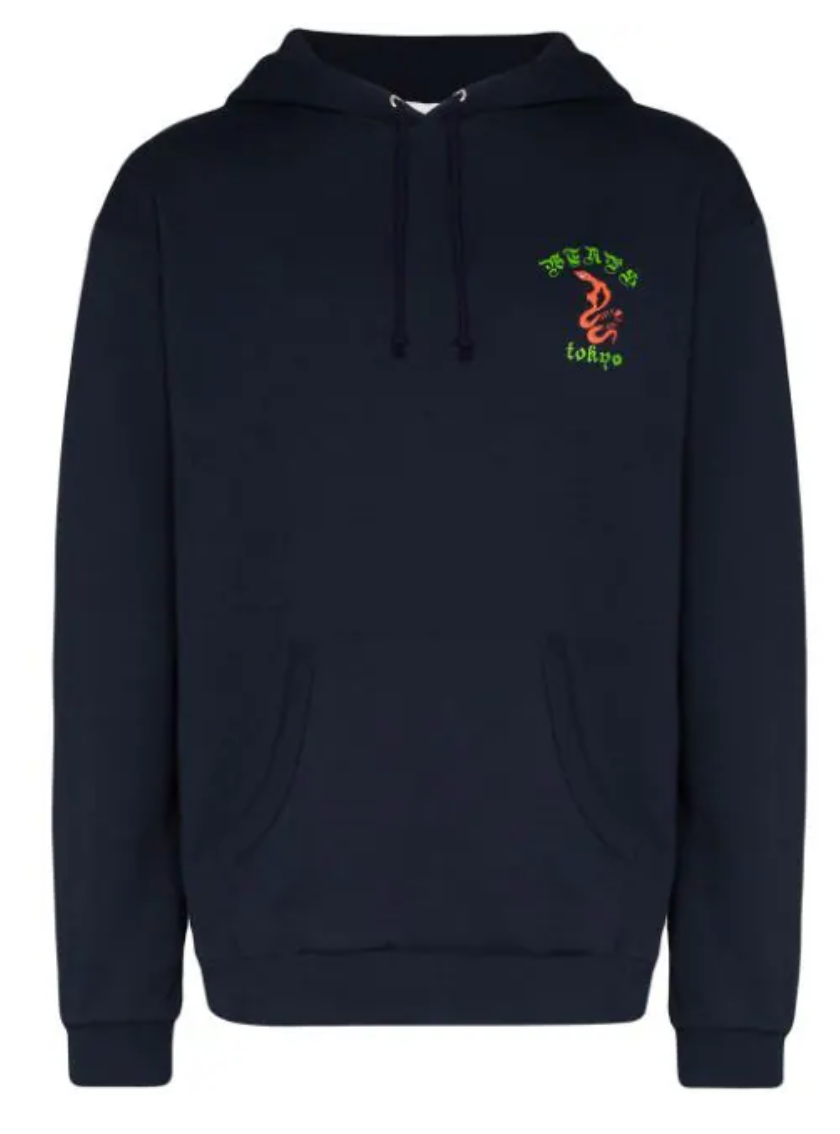WTAPS Tokyo Snake Hoodie 1 Small Navy Blue | eBay