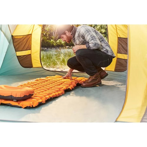Cascade Mountain Tech Inflatable Sleeping Pad with Inflatable Pillow Outdoor New - Picture 2 of 5