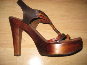 steve madden wooden platform heels