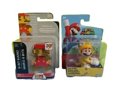World of Nintendo Action Figure 8-Bit Super Mario Bros Cat 