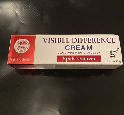 visible difference cream spot remover