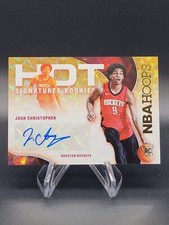 2021-22 NBA Hoops JOSH CHRISTOPHER Auto Hot Signatures Rookies RC Hyper Gold