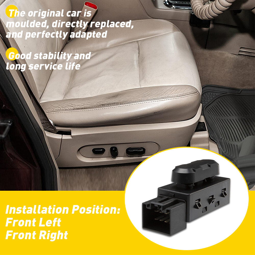 AUTOKAY 20914737 Front Passenger Side Power Seat Control Adjust Switch Fits GM AUTOKAY 20914737 Front Passenger Side Power Seat Control Adjust Switch Fits GM