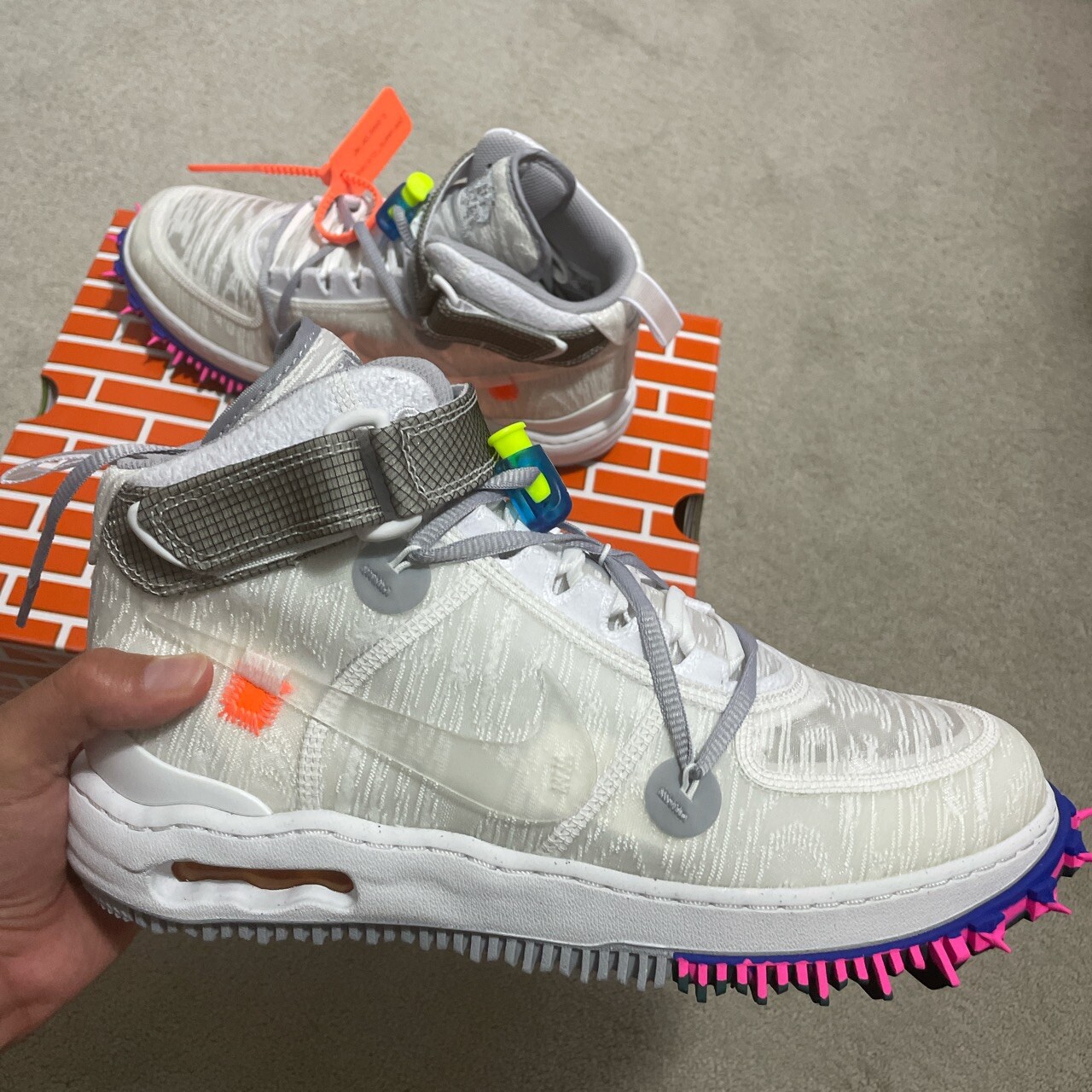 OFF WHITE X NIKE nike x off white air force 1