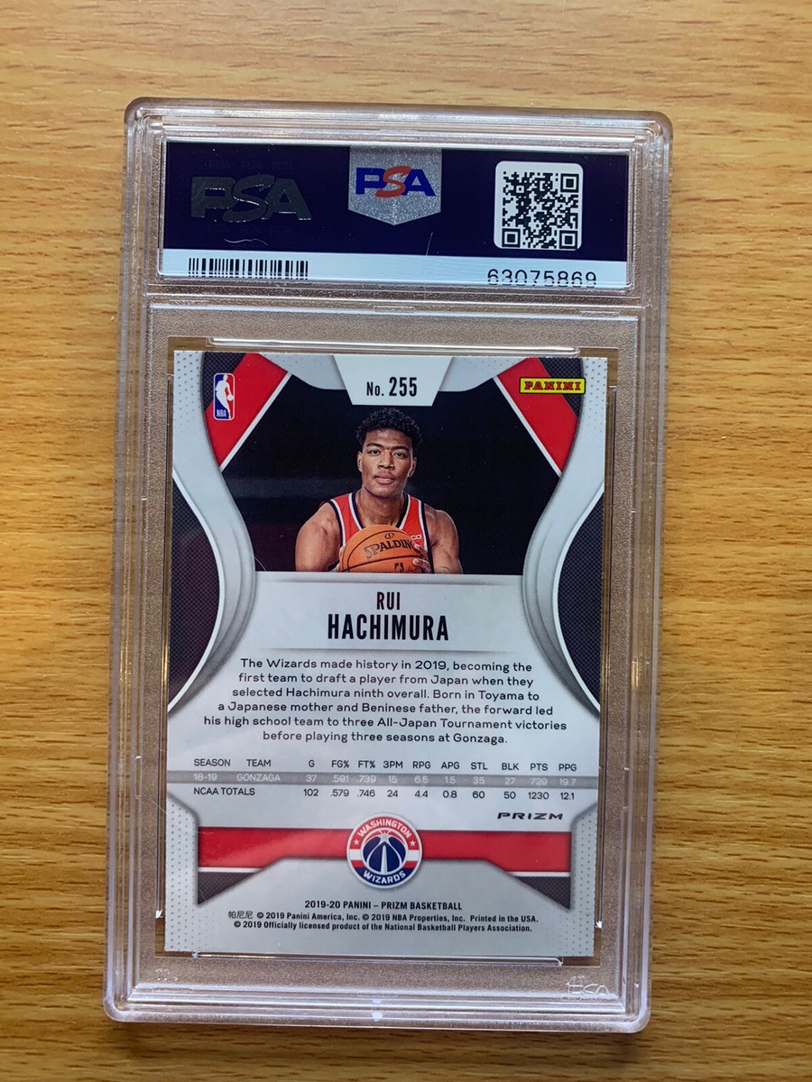 その他 2019 Rui Hachimura HOLO PSA 10 2019 Panini Prizm Rui
